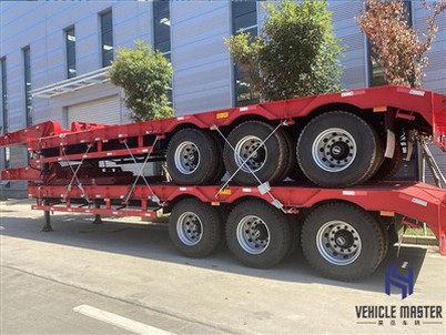 Lowbed kamyon trelè pou vann
