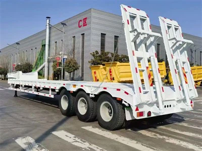 3 aks 50 tòn lowbed semi trelè